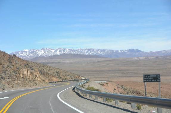 Chegando perto da neve e de San Antonio de Los Cobres - Argentina